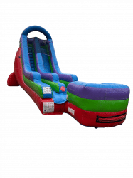 18' Multi Color Retro Slide (Wet/Dry)